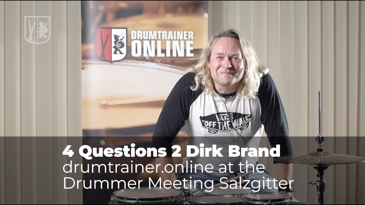 4 Questions 2 Dirk Brand | drumtrainer.online