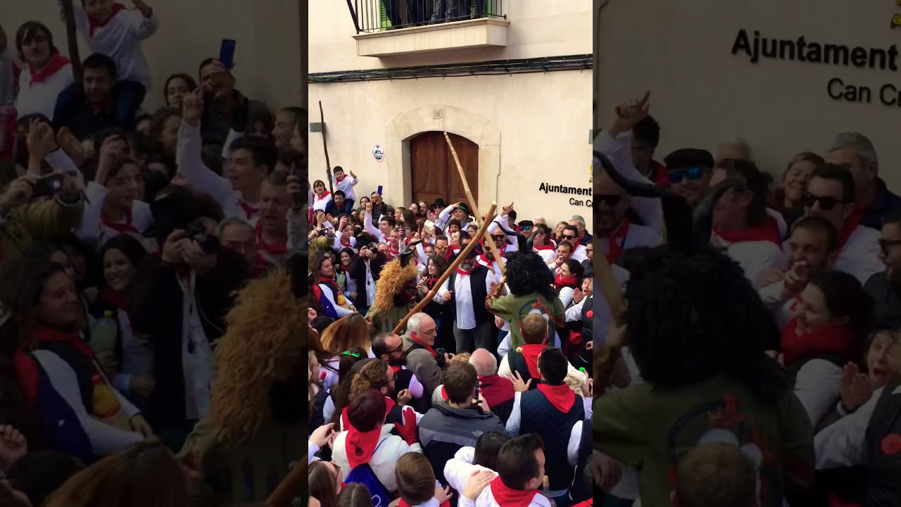 Primer baile de Sant Antoni CAPDEPERA 2016