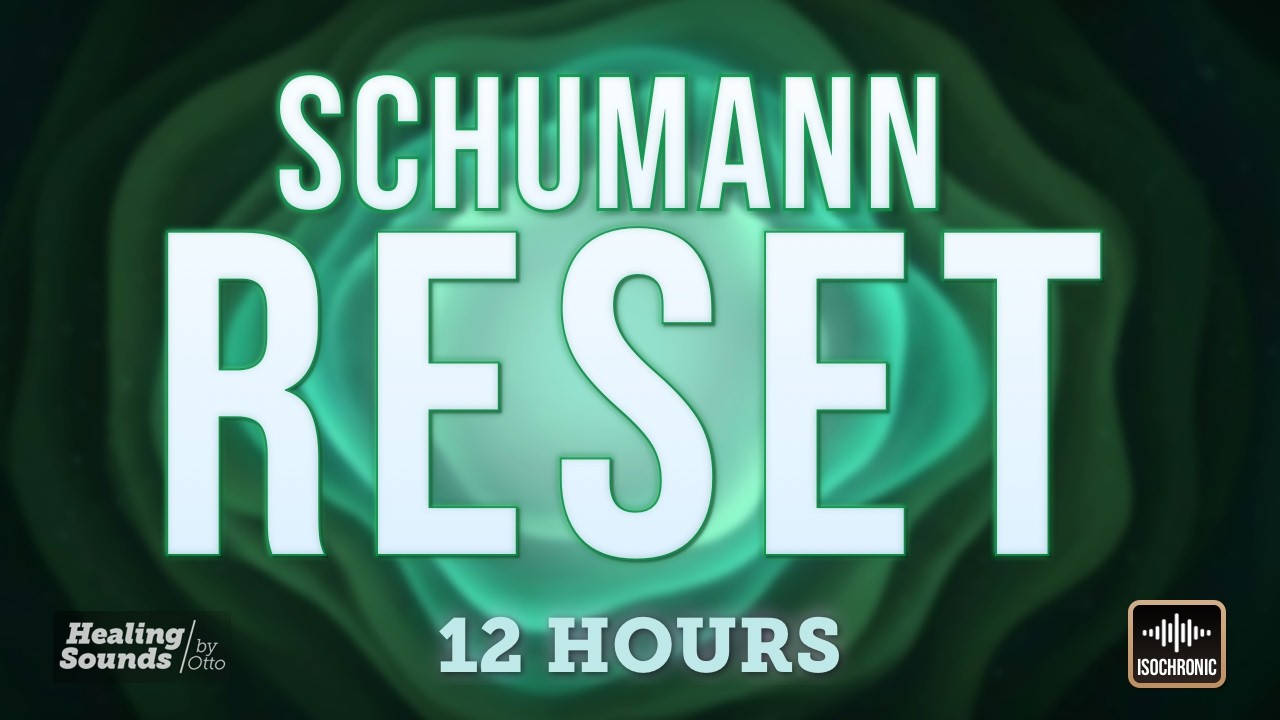 Schumann Reset 🌍 | Earth Frequency Mixed with Green and Pink Noise for Nervous System Calm