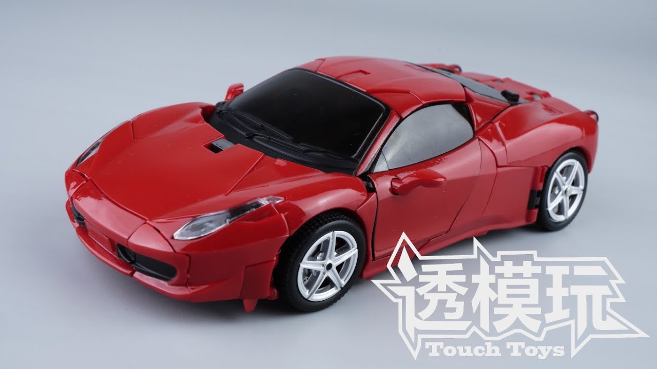 【SwiftTransform】UT DINO! FERRARI AUTOBOT UNIQUE TOYS UT-R06 RedDasher Transformers Movie3 透模玩速变 UT迪诺