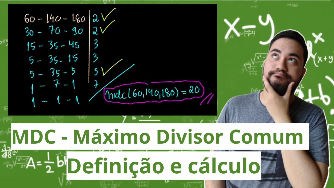 Máximo Divisor Comum (MDC) - Definição e Cálculo