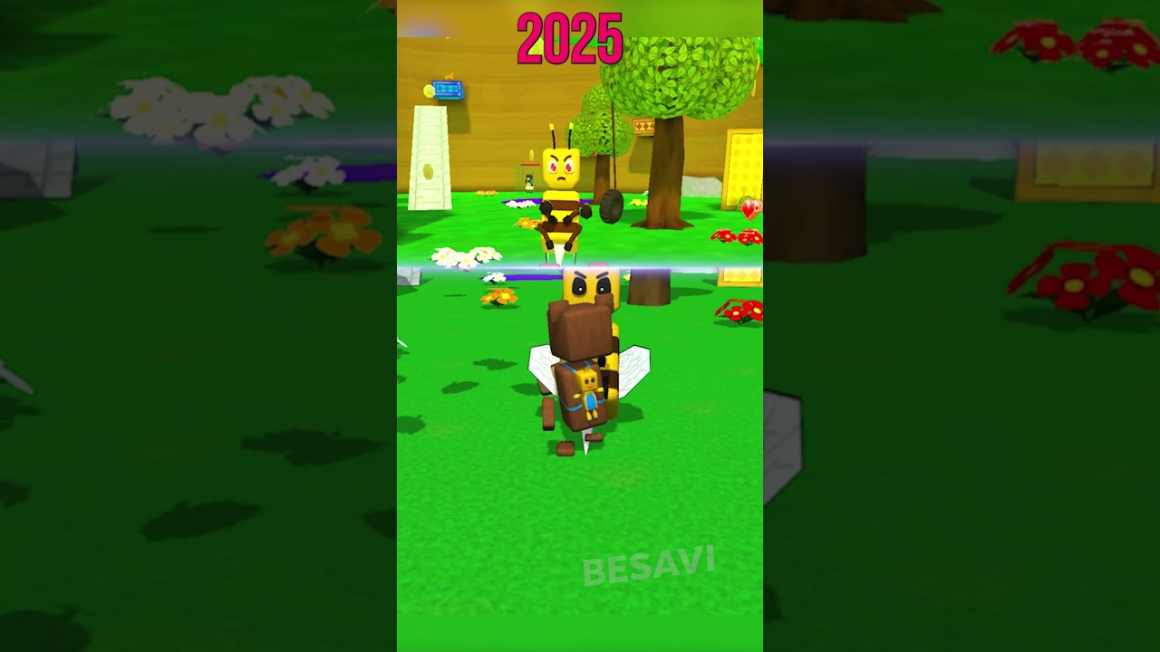 2017 vs 2025 Super Bear Adventure #superbearadventure