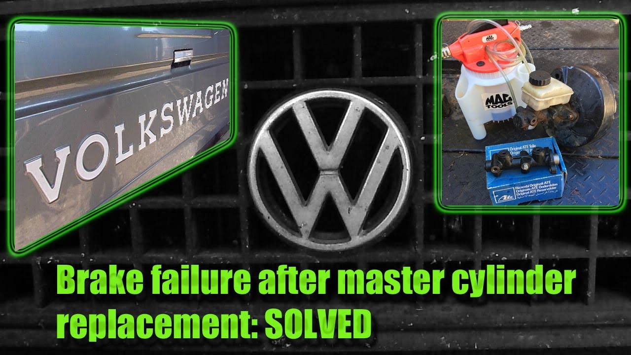 How To Replace The Brake Master Cylinder in a USA Built 1980-84 Mk1 Volkswagen Rabbit