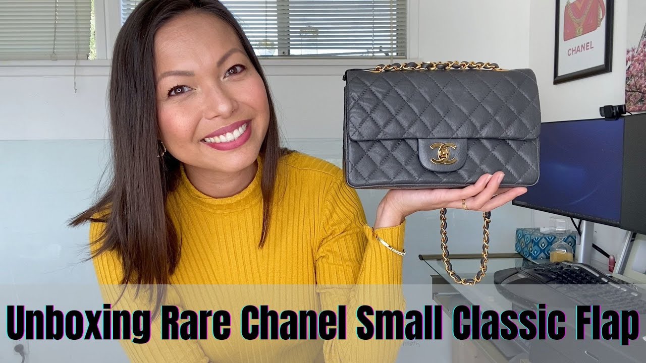 Распаковка редкой винтажной маленькой классической сумки-конверта Chanel 🦄🦄🦄