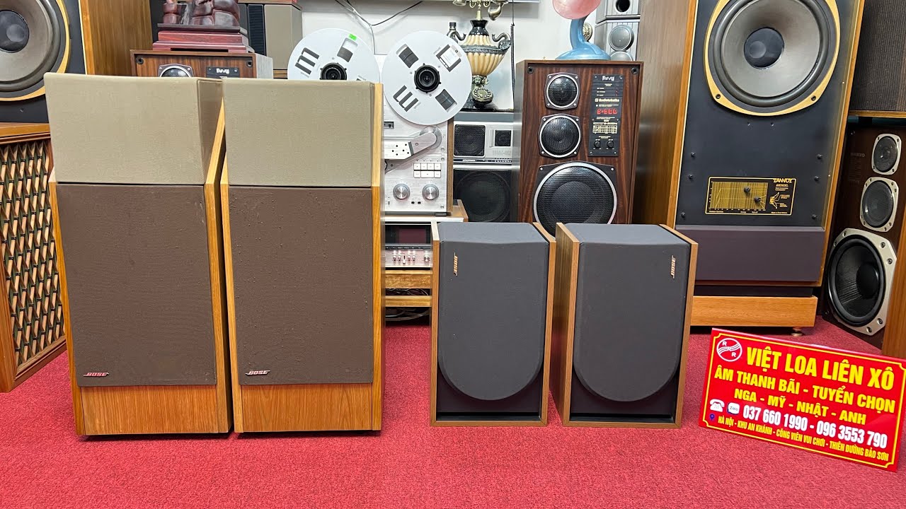 Loa Bose 👉 601 seri 3 ( Vàng Nguyên Mộc - Bass Huyết ) 👉 4.2 seri 2 Vàng 👉 301 sr 3 Canada 🔊🎼🎤