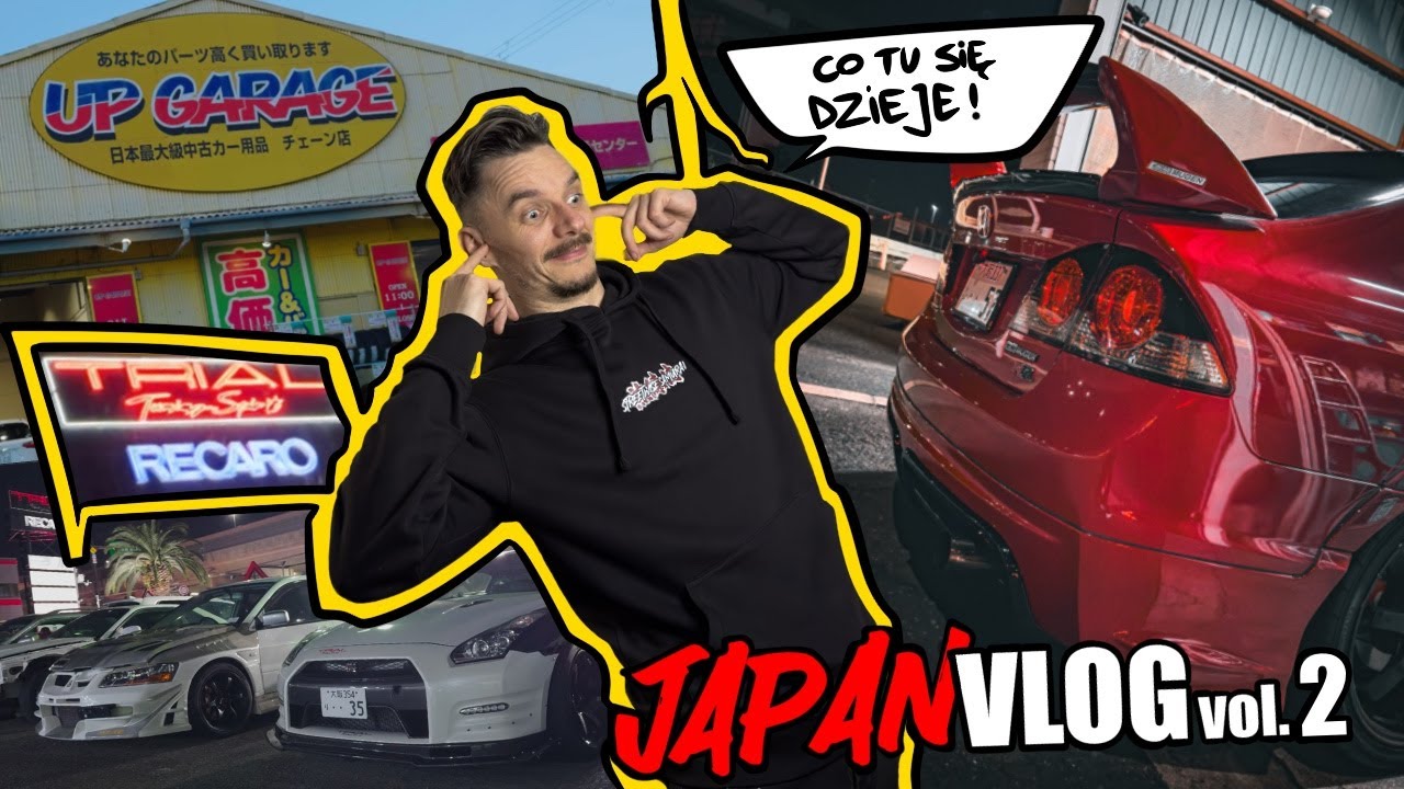 JDM RAJ - Up Garage, TRIAL, a potem... totalne zaskoczenie!