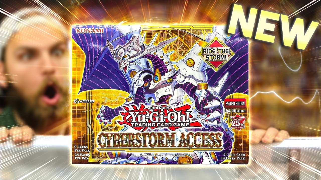KONAMI'S *NEW* YuGiOh BOOSTER BOX IS INSANE!? CYBERSTORM ACCESS