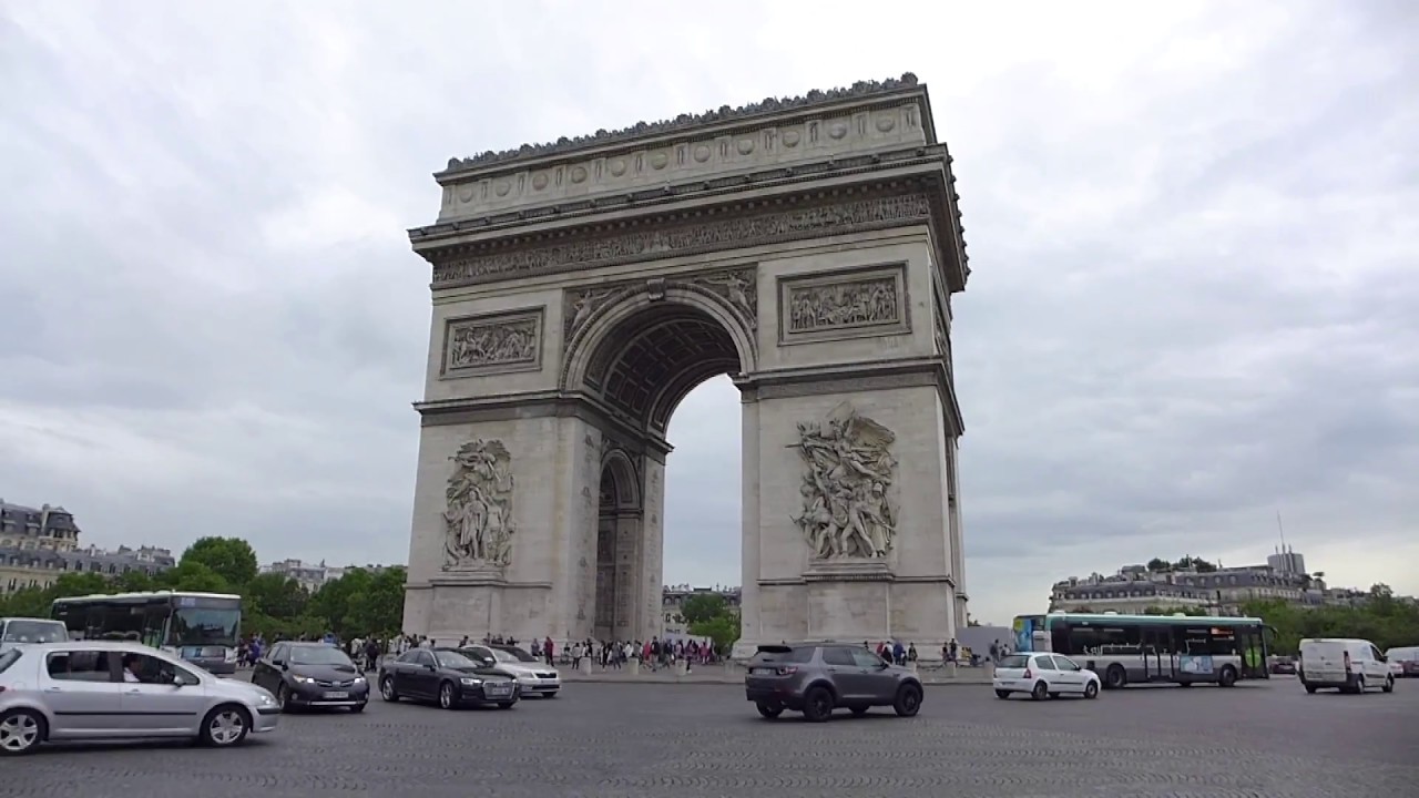 Paris, France - Arc de Triomphe (2018)