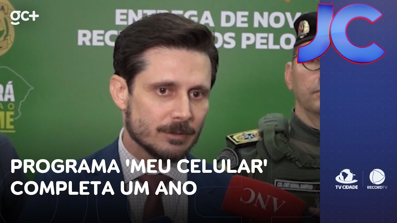 Programa 'Meu Celular' completa um ano e recupera 7.200 aparelhos no Ceará | Jornal da Cidade