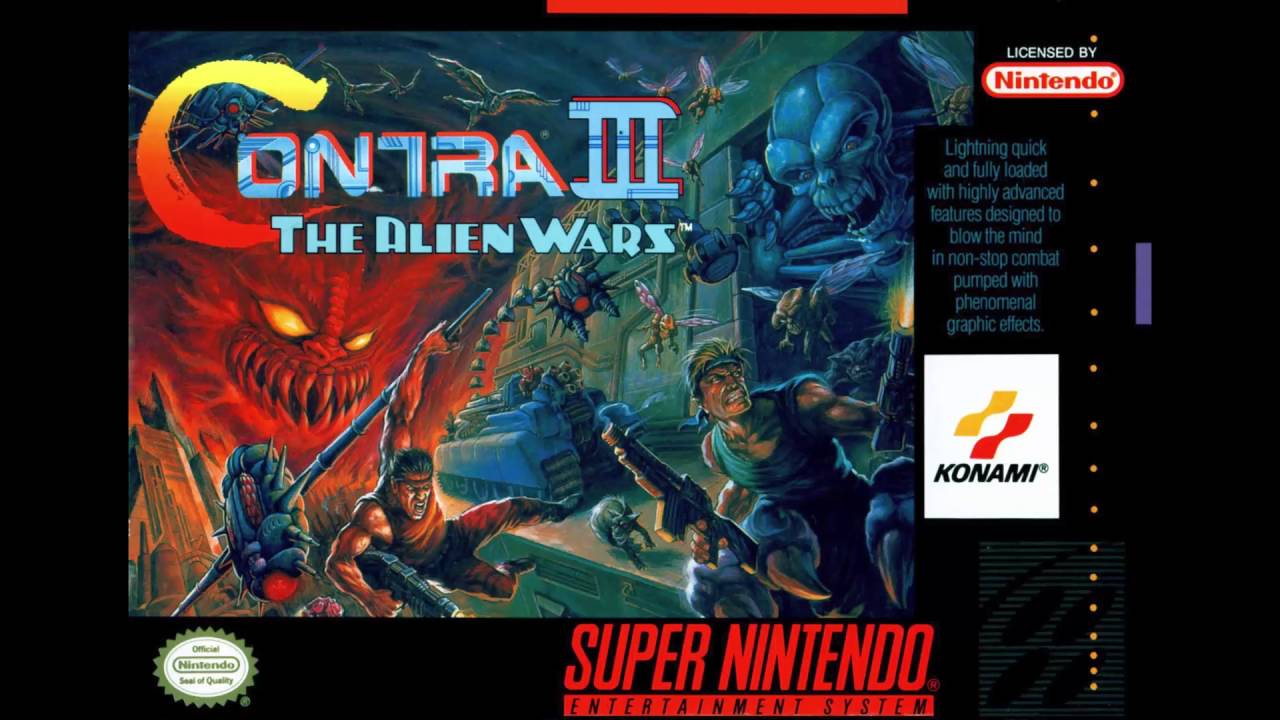 Contra III: The Alien Wars - Neo Kobe Steel Factory (SNES OST)