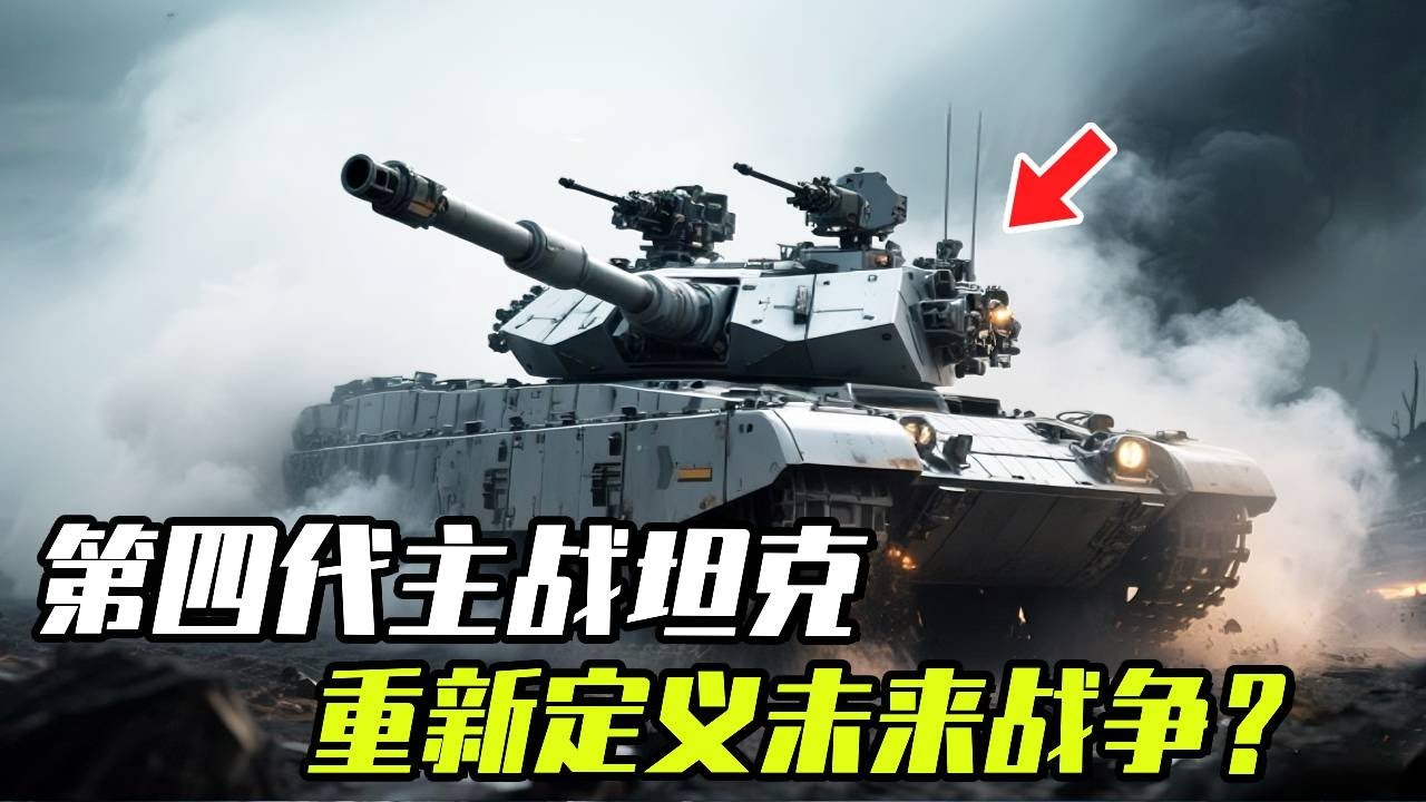 九三阅兵展示的第四代主战坦克，从被动挨打变成主动防御，还装上了相控阵？！会重新定义未来战争吗？ #93阅兵 #坦克