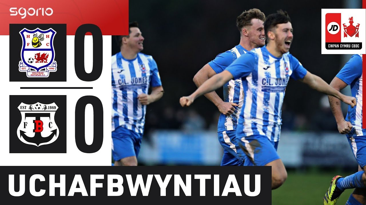 Uchafbwyntiau | Highlights: Hotspur Caergybi 0-0 Bae Trearddur (5-4 COS) | Cwpan Cymru JD