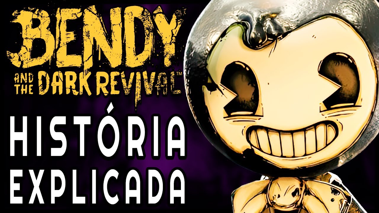 BENDY And The DARK REVIVAL! História e FINAL explicado! Como Bendy ganhou vida? JOEY DREW está vivo?