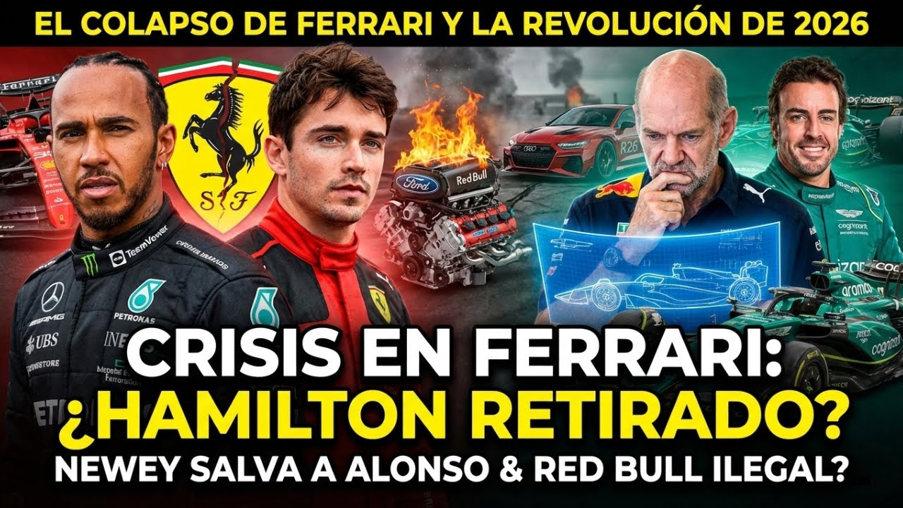 Ferrari Enfrenta Su Mayor Crisis Técnica | La Revolución de 2026