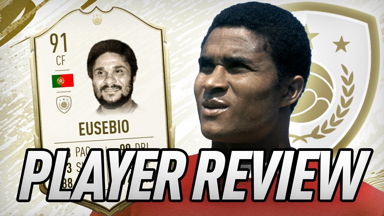 91 EUSEBIO ICON PLAYER REVIEW! - FIFA 20 Ultimate Team