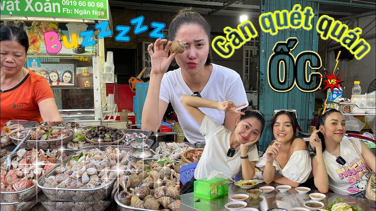 Sau fail vụ khinh khí cầu, Tường Vi, Yeye, Ngô Phương Anh quyết tâm càn quét quán ốc