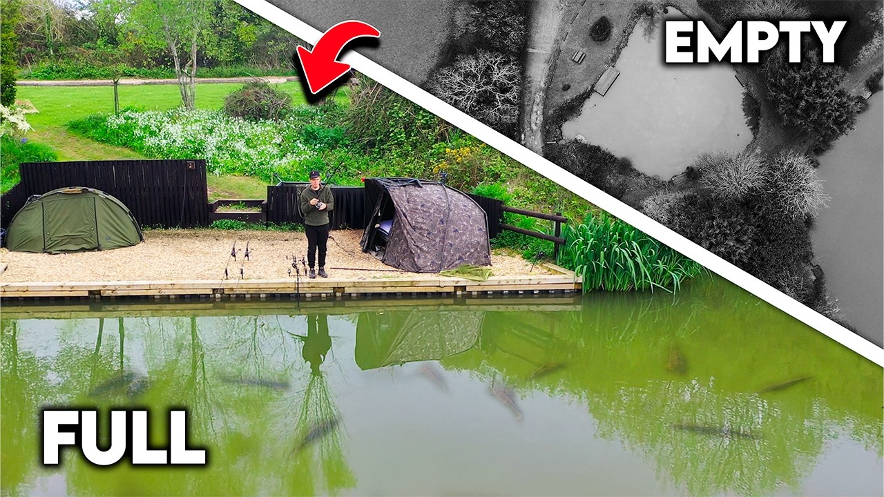 We Stocked This Lake In Winter…Now We’re Fishing It!