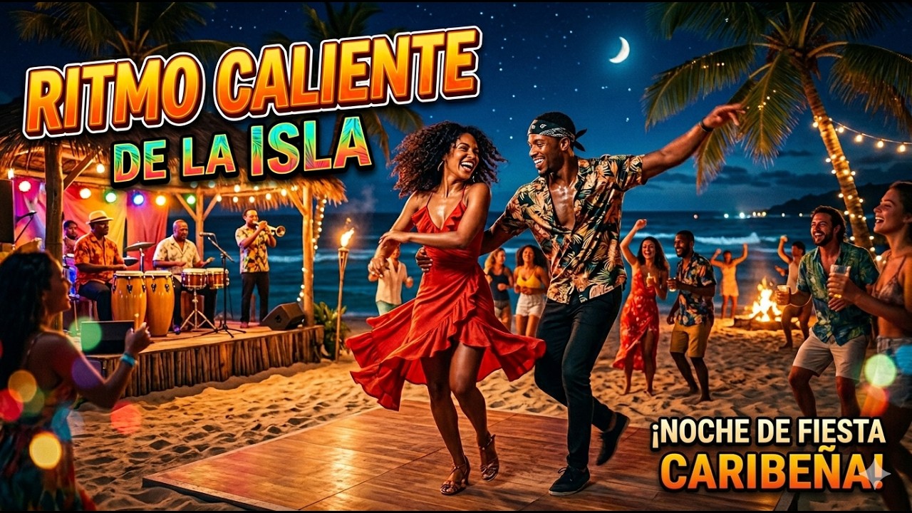 Ritmos calientes en la playa caribe&ntilde;a &iexcl;Pura pasi&oacute;n y sabor!