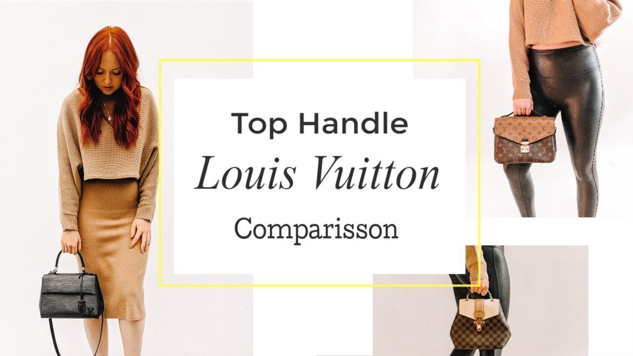 Louis Vuitton Top Handle Bag Comparisson // Cluny BB, Pochette Metis & Clapton