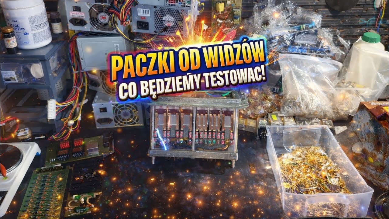 Paczki od widzów. Co będziemy testować. Srebro złoto styki #silver #gold 