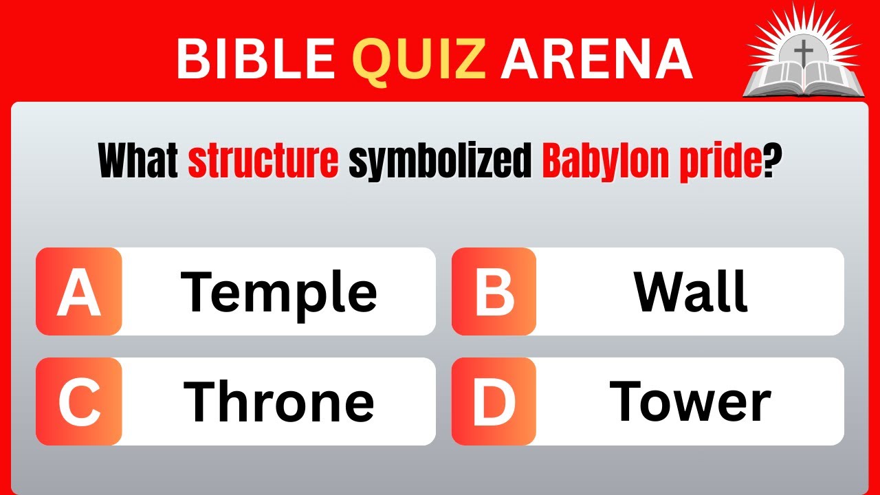 Enemies of God’s People Quiz | Philistines & Babylonians That Challenged Israel | Bible History Test