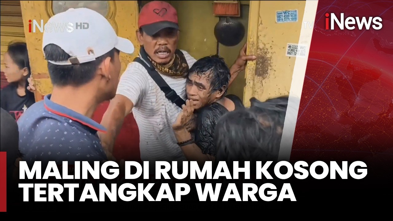 Kepergok Nyolong di Rumah Kosong, Pelaku Kabur ke Gorong-Gorong | iNews Room (22/2)