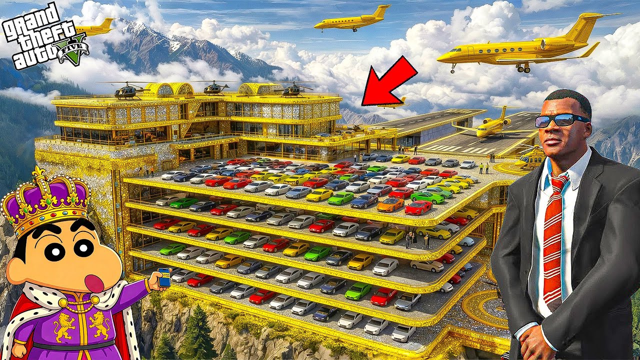 GTA V : Franklin And Shinchan Won The Biggest Jackpot Lottery Prize In GTA 5 Telugu |#gta5