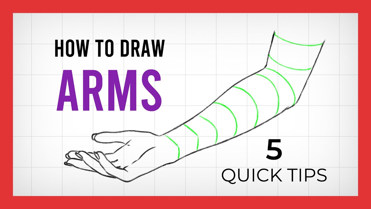 ▷ Easy Way to Draw Arms 💪 – 5 Quick Drawing TIPS and SIMPLIFIED ANATOMY