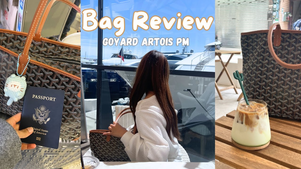 Reviewing the Goyard Artois PM | what i keep in my bag hee hee 👜˚🧸 ꒱ᝰ💭