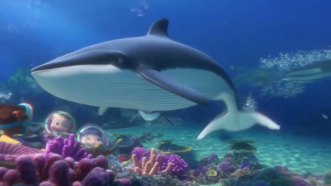 Hewan Laut Song 🐬🦀 | Lagu Anak Ceria | Belajar Nama Hewan #kidssong #kidsmusic #nurseryrhymes