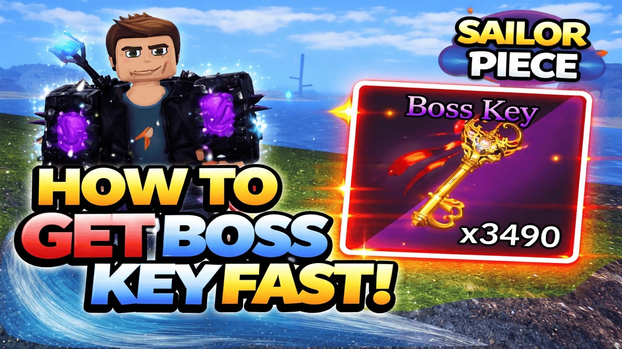 How To Get Boss Key Fast In Sailor Piece | Best Boss Key Farming Method In Sailor Piece | Roblox