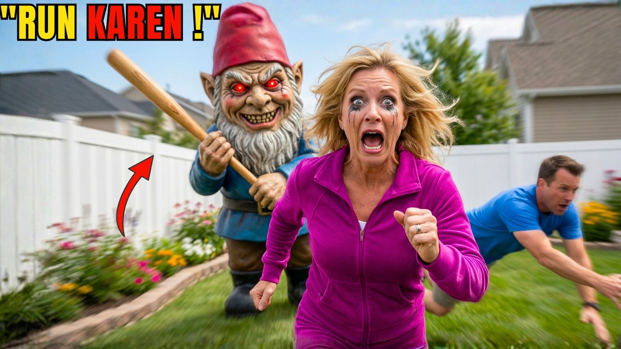 HOA Karen Kept Destroying My Garden Gnomes &mdash; So I Built One She'd NEVER Forget