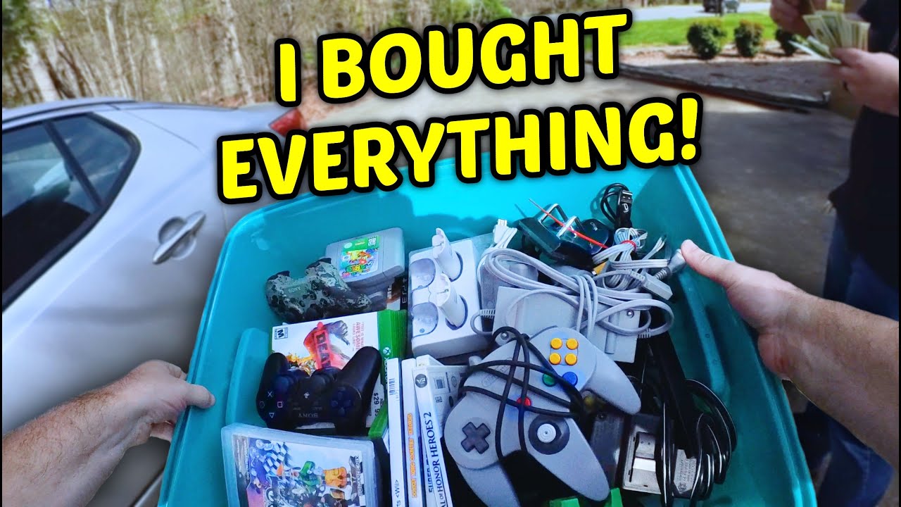 I Bought An Entire Video Game Collection!