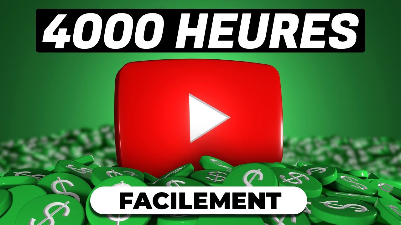 Comment Avoir 4000h de Visionnage : La Méthode qui m'a Débloqué la Monétisation