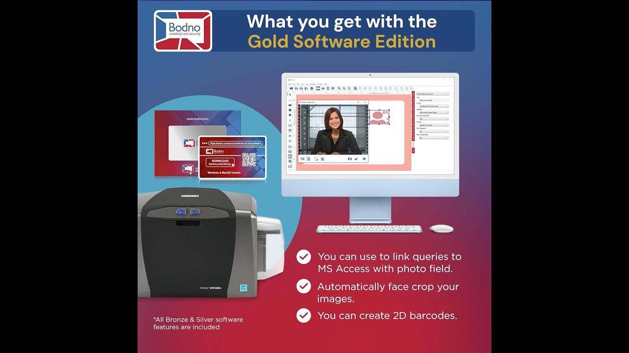 Bodno Fargo DTC1250e Single Sided ID Card Printer Review