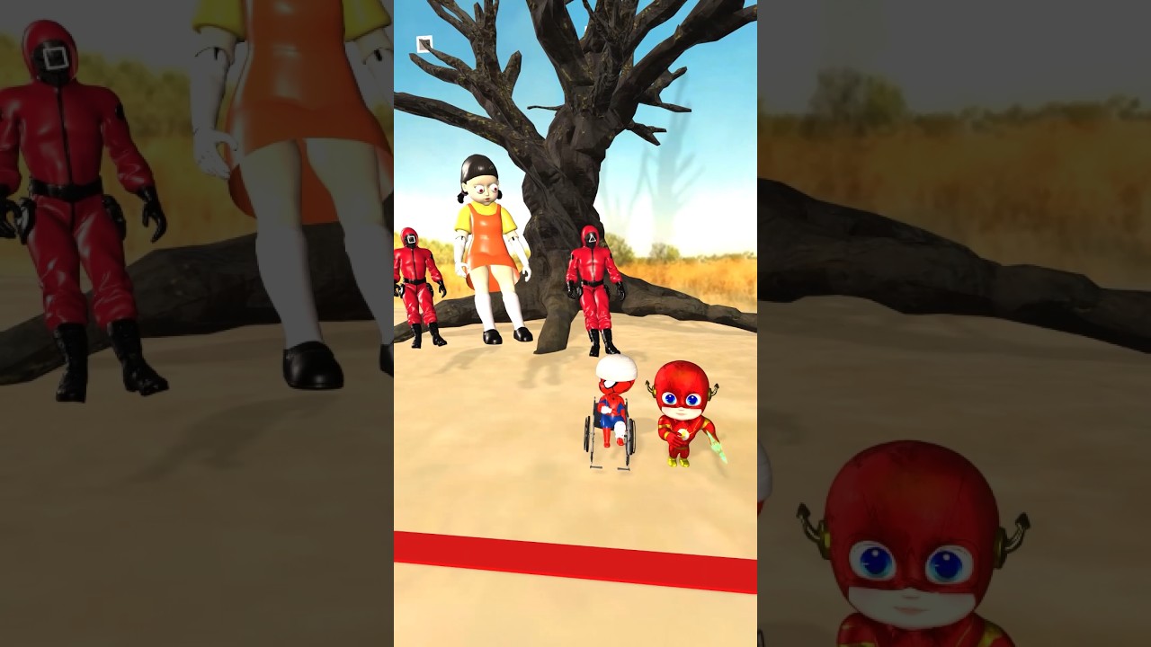 Super Flash Man in Squid Game