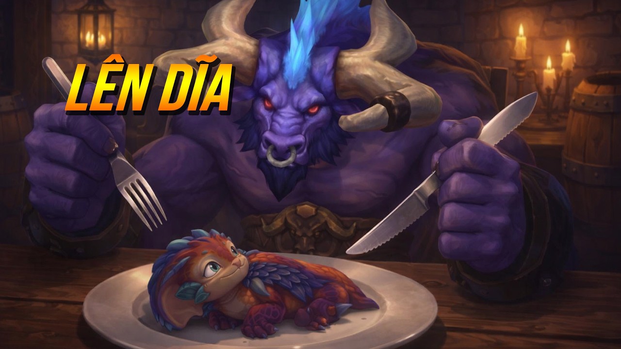 Alistar lại gặp sinh viên smolder đi top, Bò chặn đầu không cho farm lính