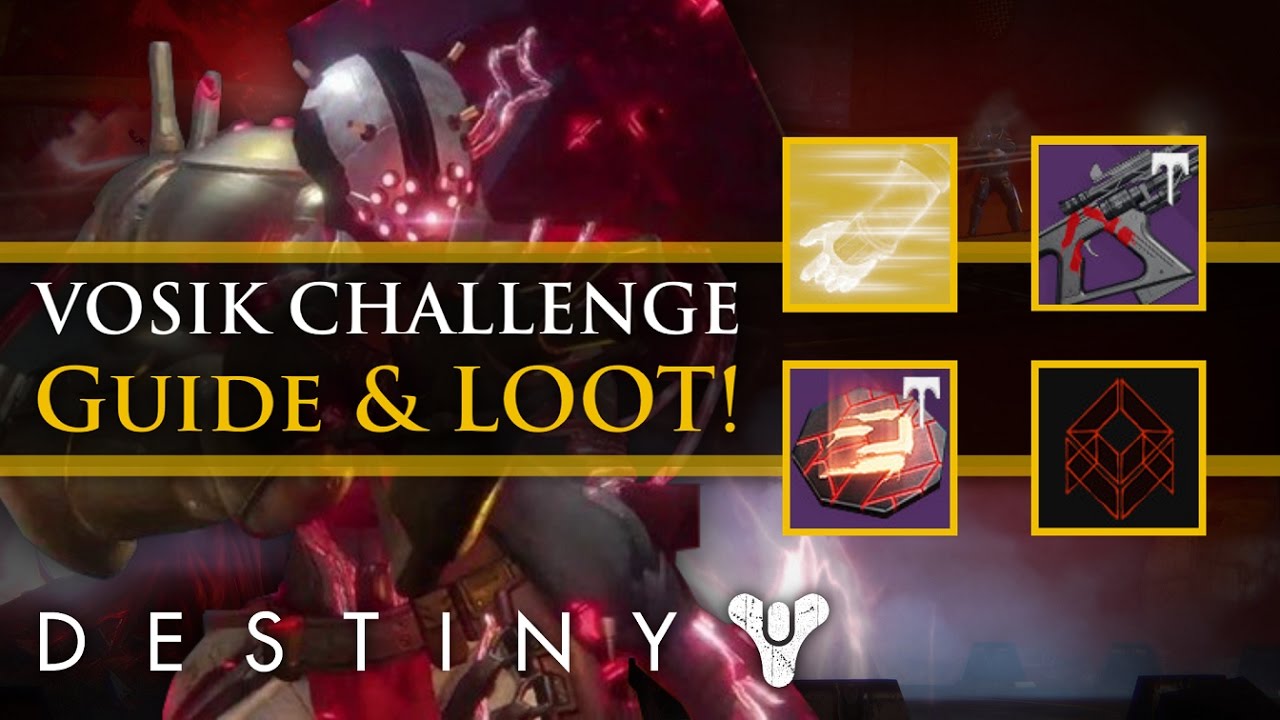 Destiny - Vosik Challenge Mode Guide! 400 Light Raid Loot!