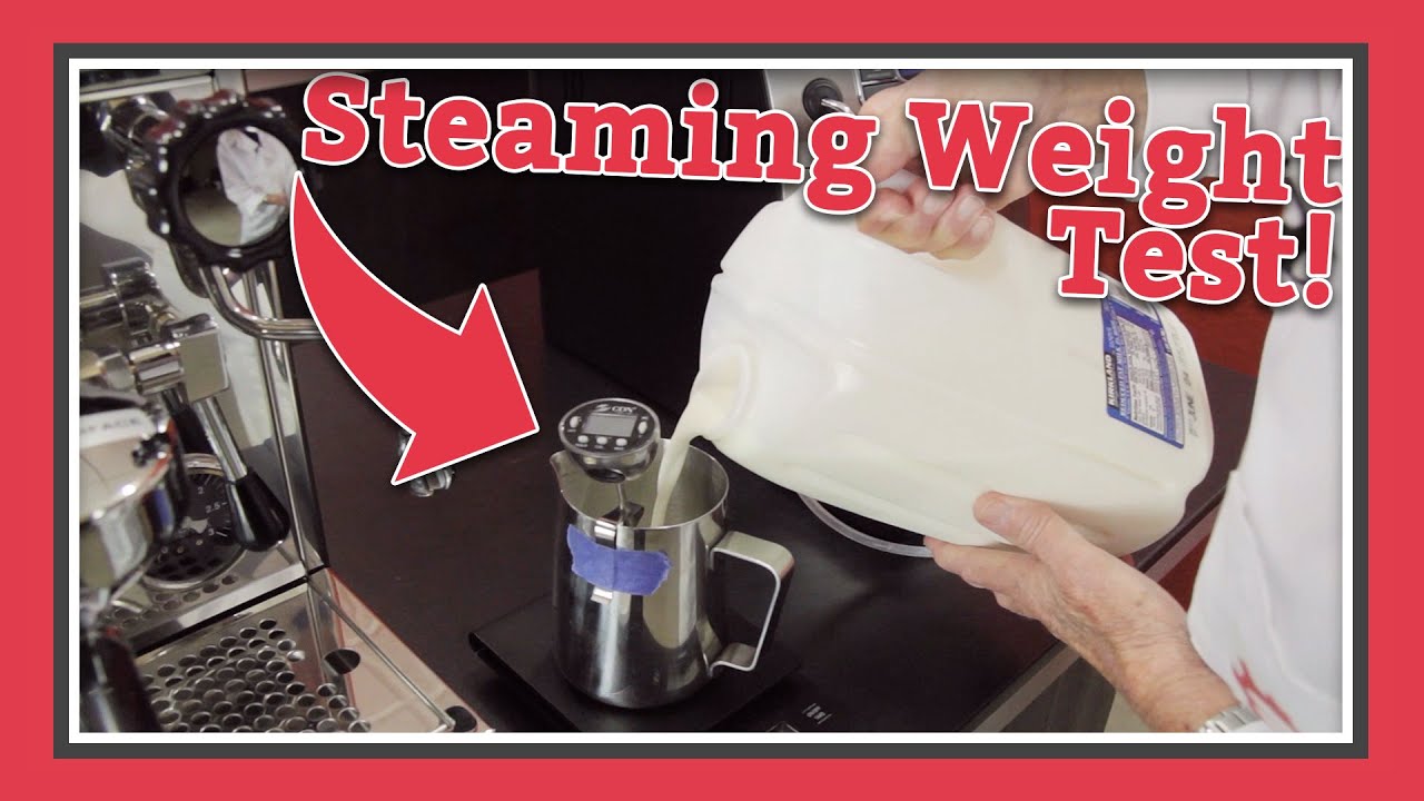 How Much Water Goes Into Milk When Steaming? | Latte Lab