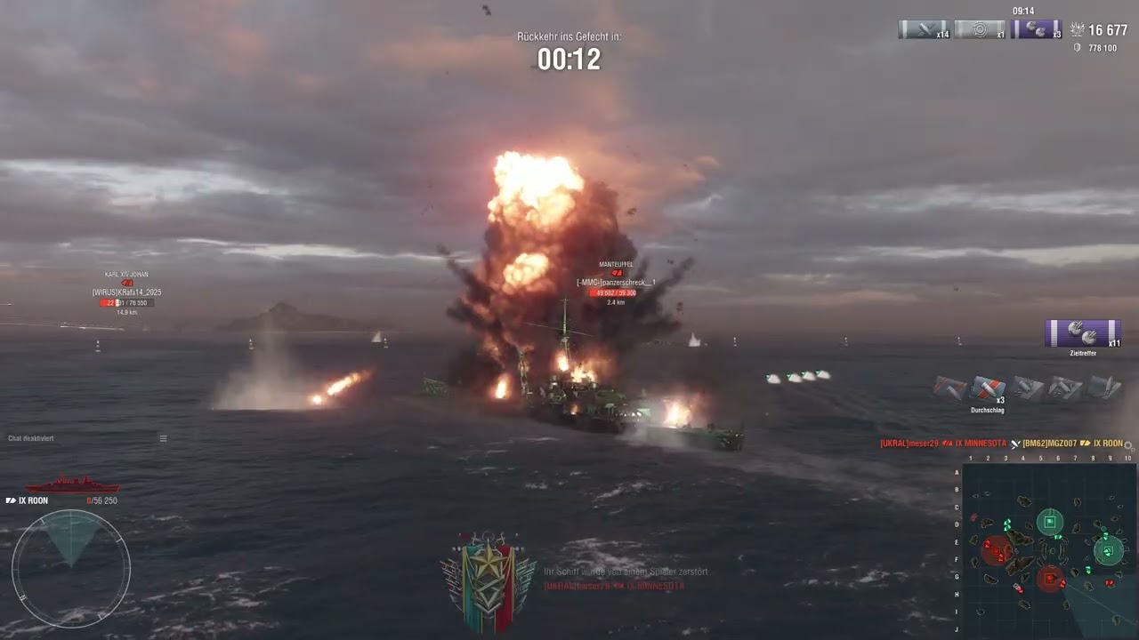 WORLD OF WARSHIPS UNVERWÜSTLICHE FRONT