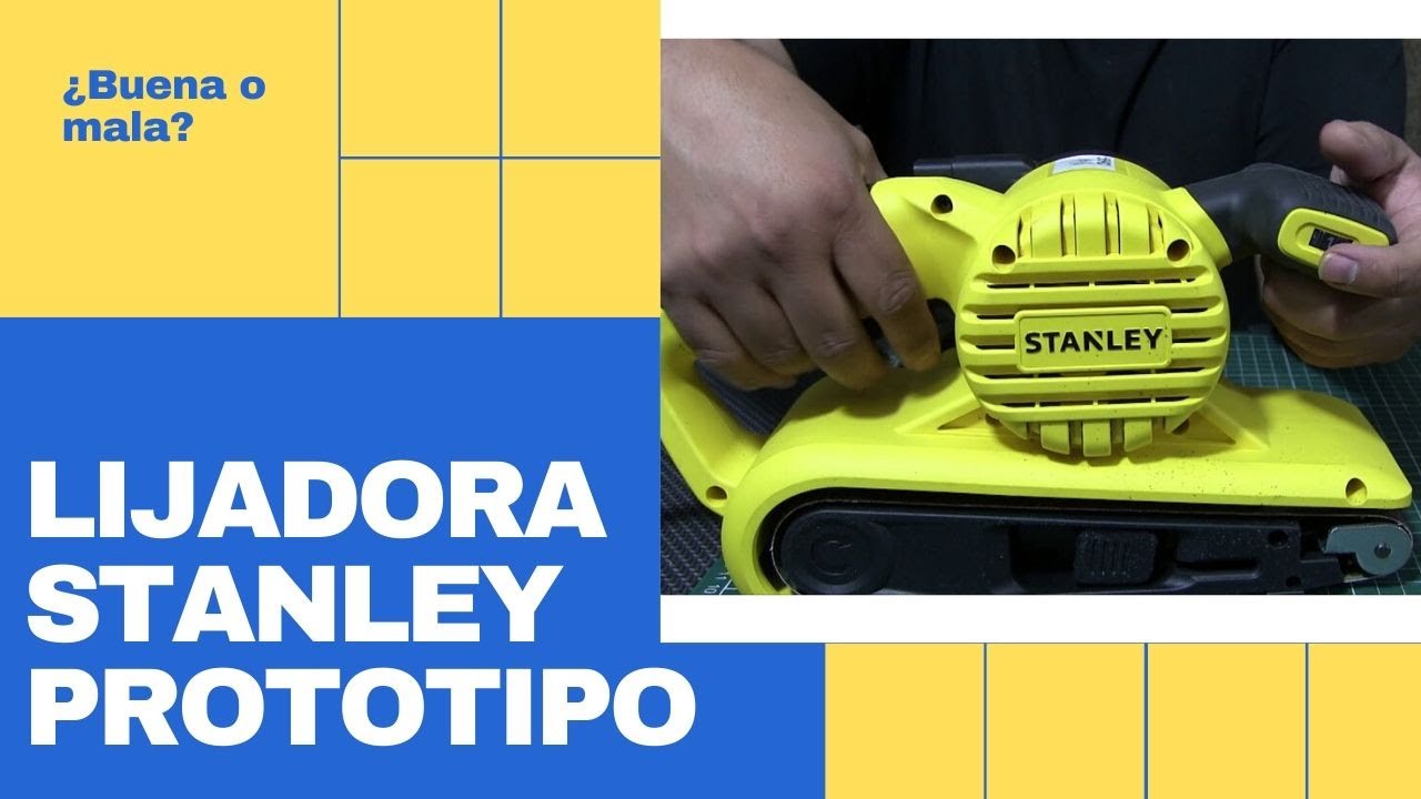 Lijadora Stanley Prototipo