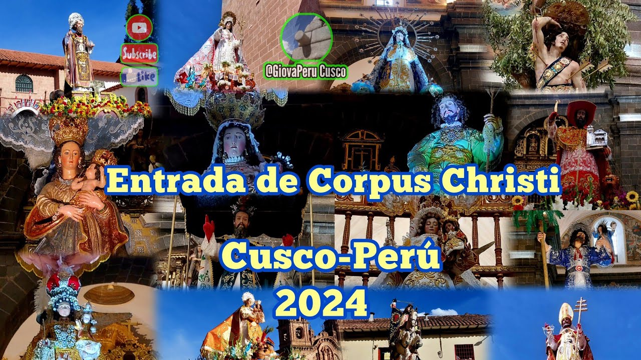 Entrada de Corpus Christi 2024 #corpuschristi