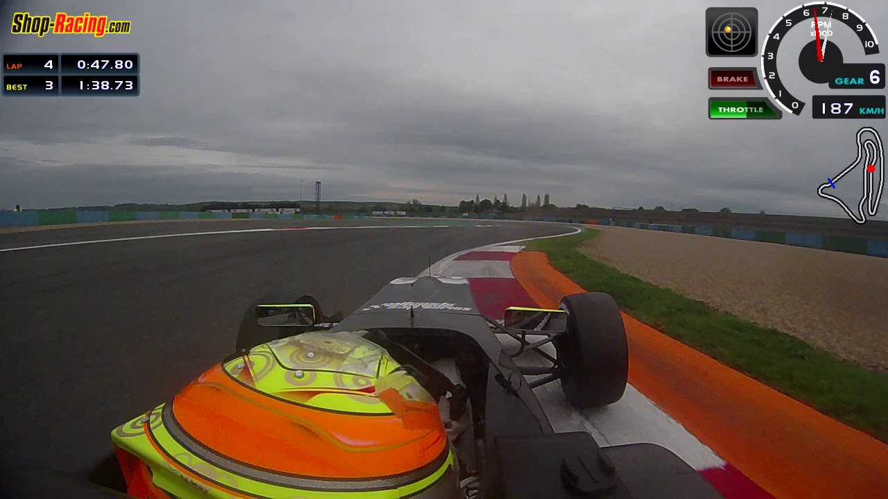 on board Amaury Bonduel Magny-Cours