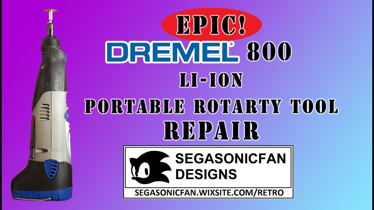 Портативный инструмент EPIC Dremel 800 для ремонта литий-ионных аккумуляторов!