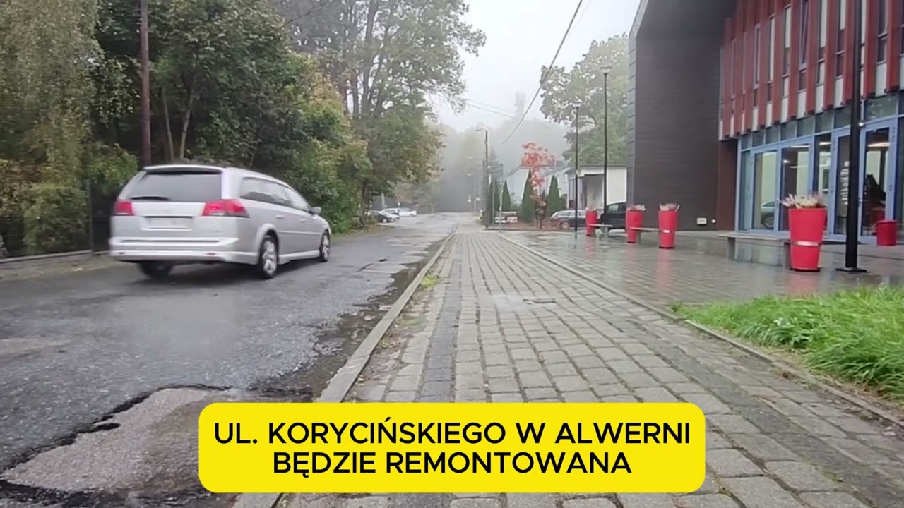 Wstyd w centrum Alwerni skończy się