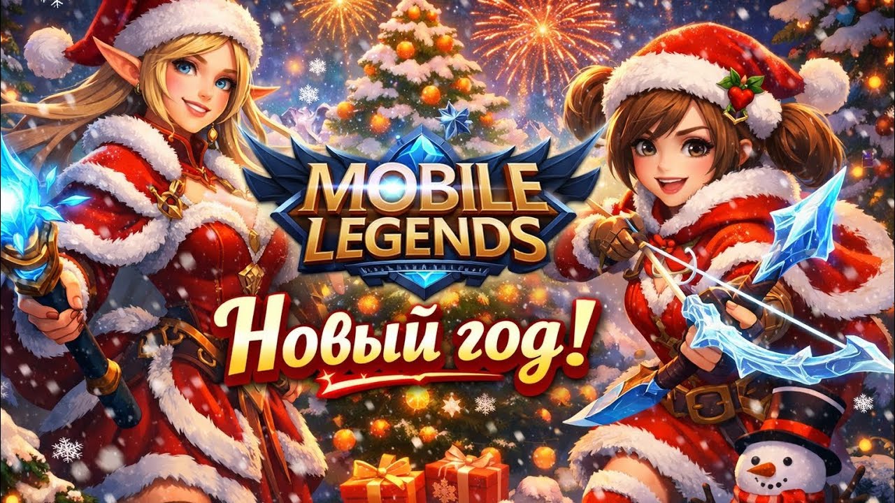 Играем в мобайл легенд под новый год!!! Всех с праздником #мобайллегенд#млбб#mobilelegends#mlbb