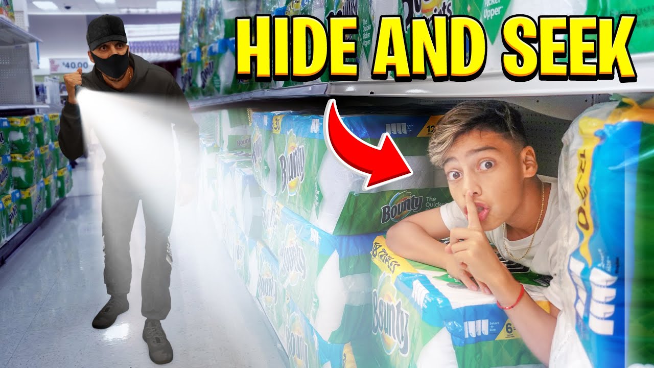 Our Son Went MISSING at Target! (Extreme Hide n Seek)