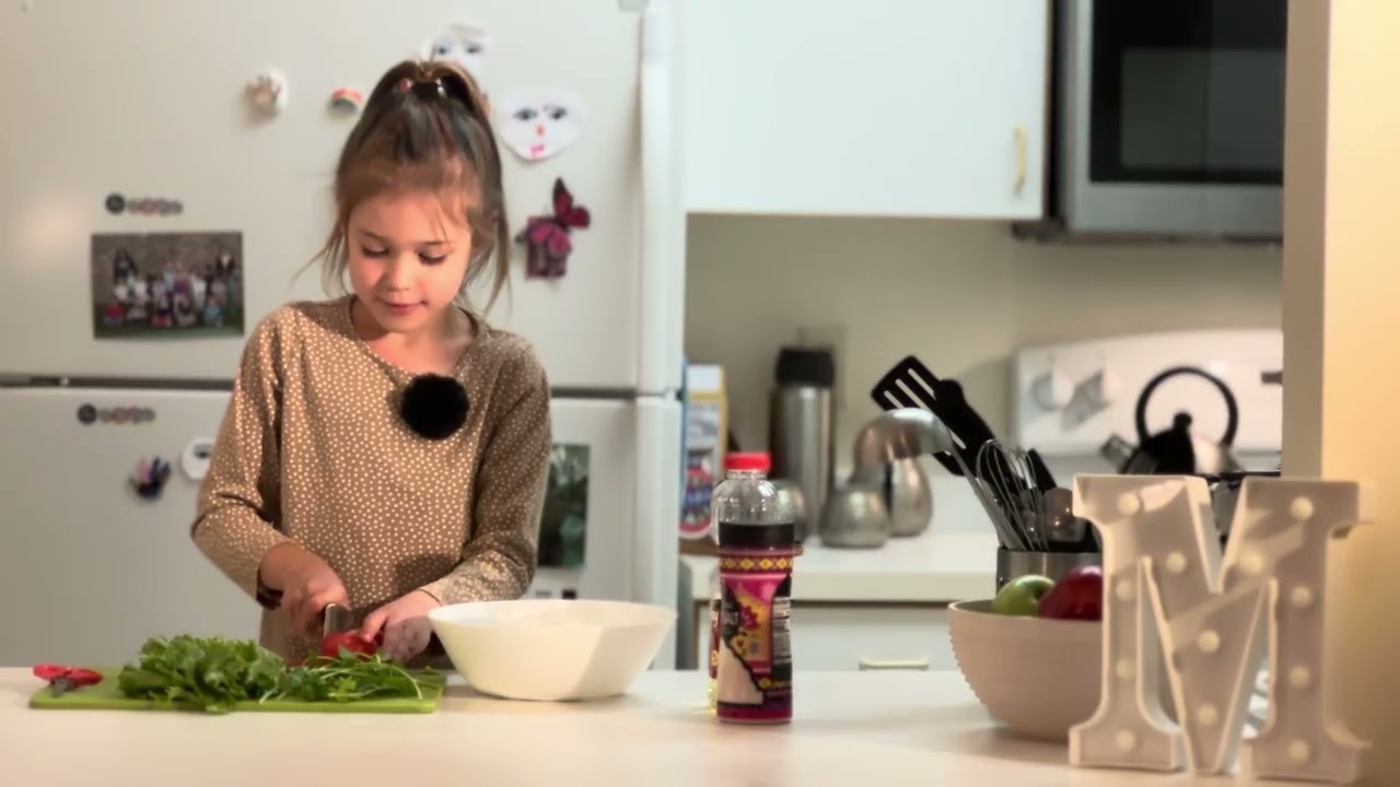 Making My Favorite Summer Salad 🥒🍅 | Easy, Fresh & a Little Too Salty 😅