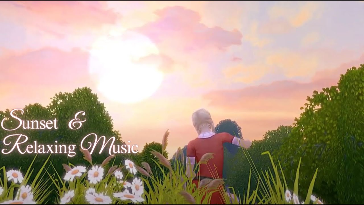 Slow Sunset Over Twilight Forest || Real Time 6 Hour Sunset || Allods Online Gamescape || Rainy Jane