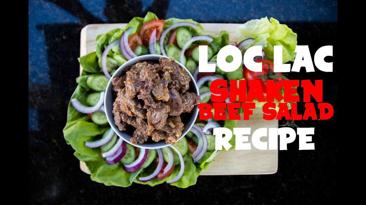 Loc Lac - Easy Cambodian Beef Salad Recipe